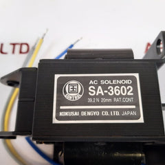 Kokusai Dengyo Sa-3602 Ac Solenoid - Aeliya Marine Tech