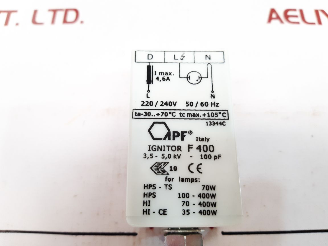 Apf Ignitor F400 - Aeliya Marine Tech