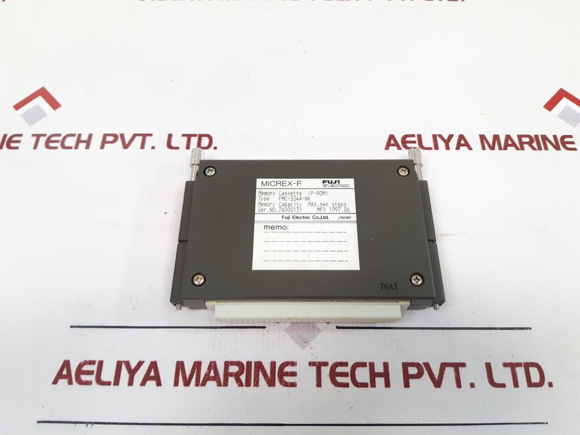 Fuji Electric Micrex-f Fmc-334A-nk Programmable Controller - Aeliya Marine Tech