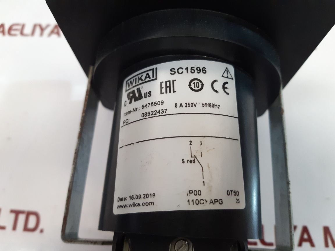 Wika Sc1596 Combistat Adjustable Temperature Switch - Aeliya Marine Tech