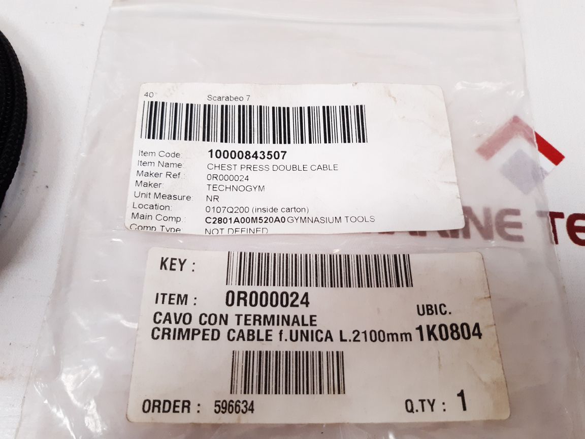 Technogym 0R000024 Chest Press Double Cable - Aeliya Marine Tech