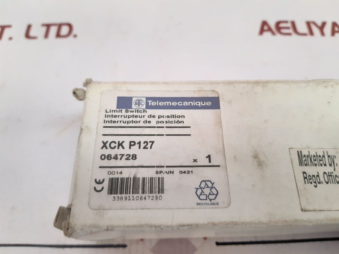 Telemecanique Xck P127 Limit Switch - Aeliya Marine Tech