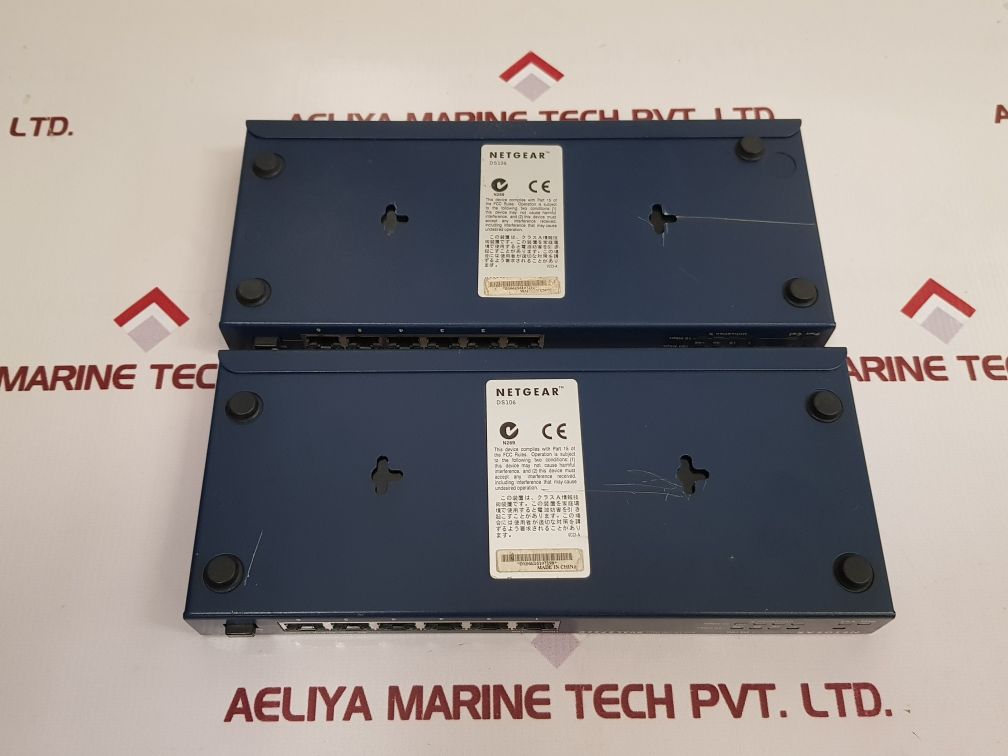 Netgear Ds106 6 Port Dual Speed Hub 10/100 Mbps - Aeliya Marine Tech
