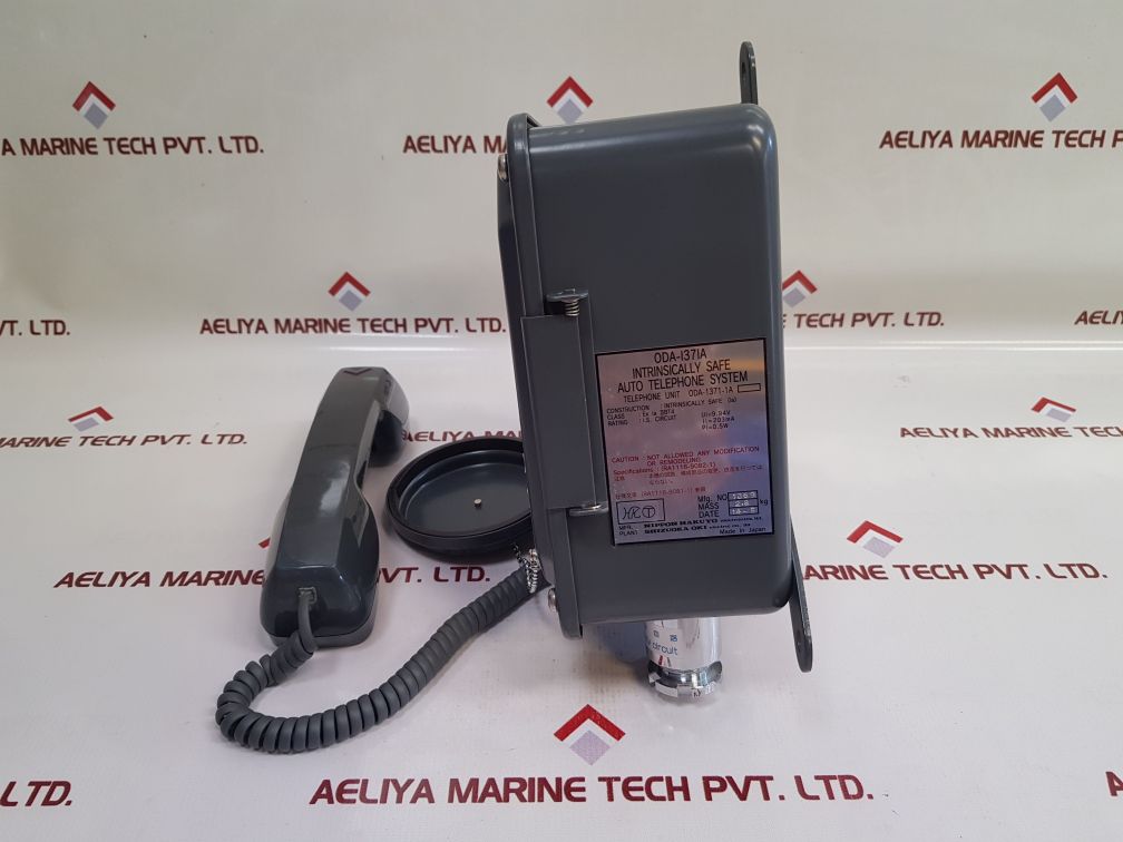 Nippon Oda-1371A-1A Auto Telephone System/Unit - Aeliya Marine Tech
