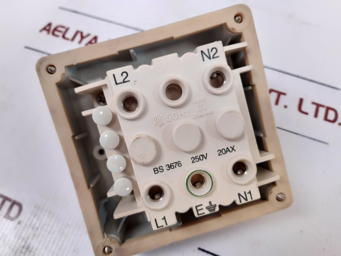 Crabtree 20A Double Pole Switch - Aeliya Marine Tech