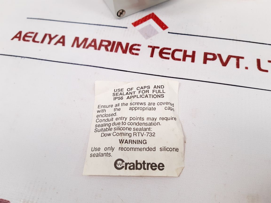 Crabtree 20A Double Pole Switch - Aeliya Marine Tech