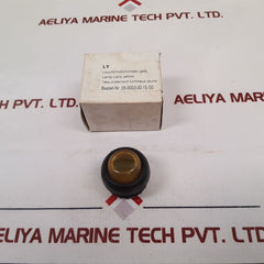 Set Of 5X Bartec 05-0003-00 15/00 Yellow Lamp Lens