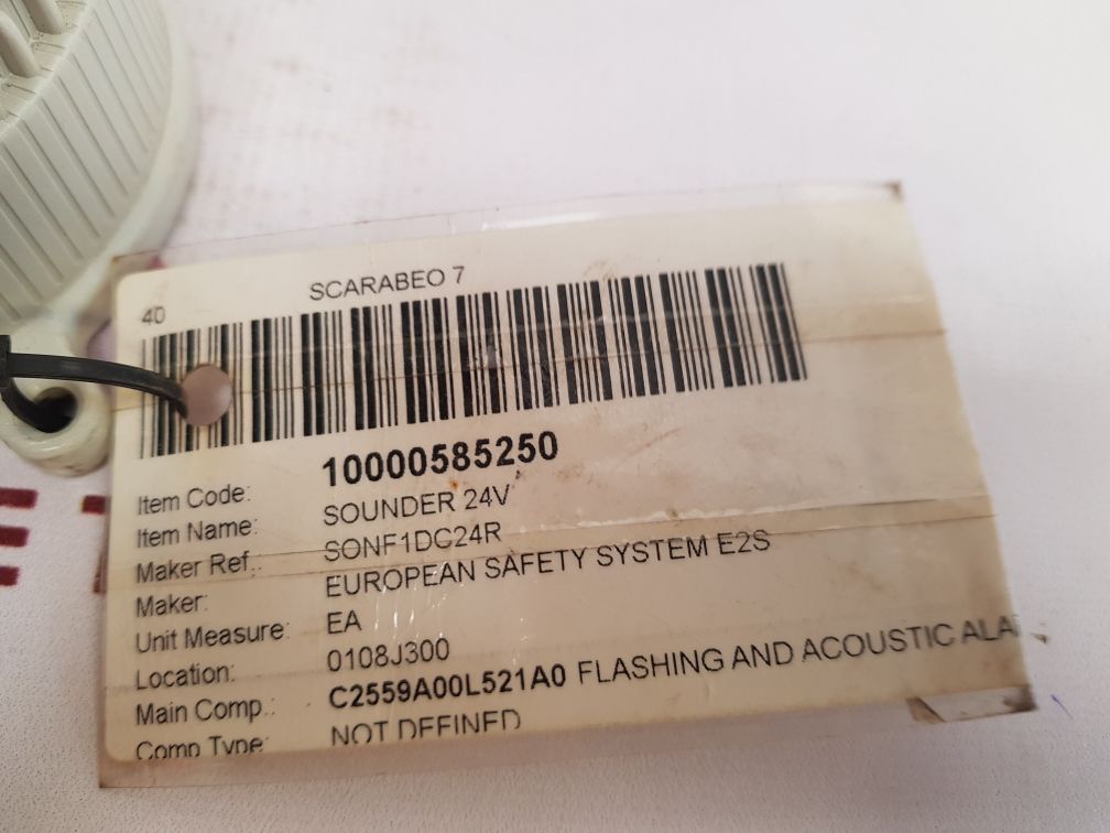 Sirena Microsai Sounder 24V 24V~50/60Hz 10W - Aeliya Marine Tech