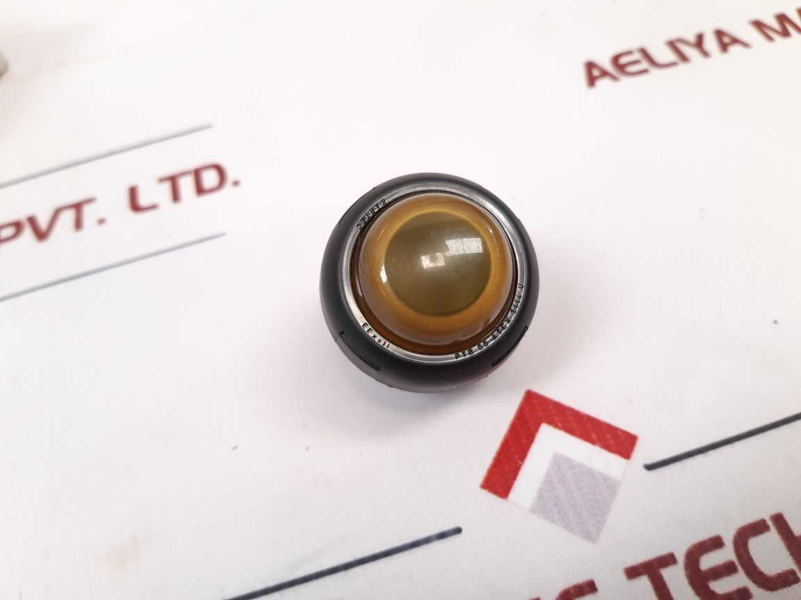 Set Of 5X Bartec 05-0003-00 15/00 Yellow Lamp Lens