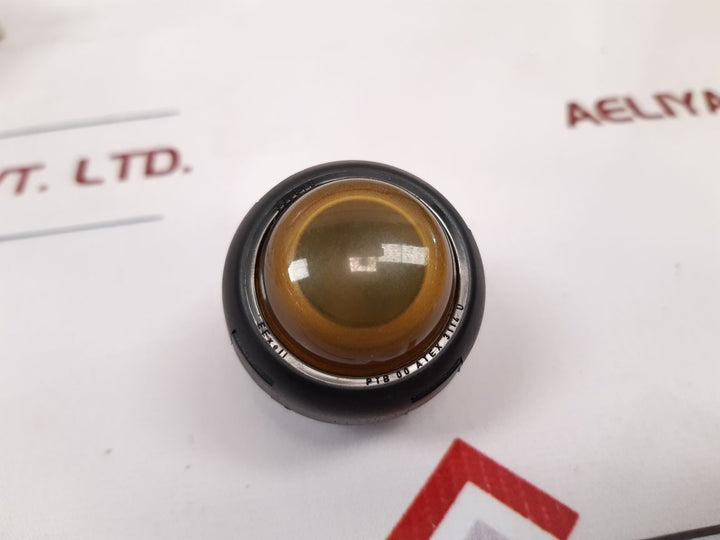Set Of 5X Bartec 05-0003-00 15/00 Yellow Lamp Lens