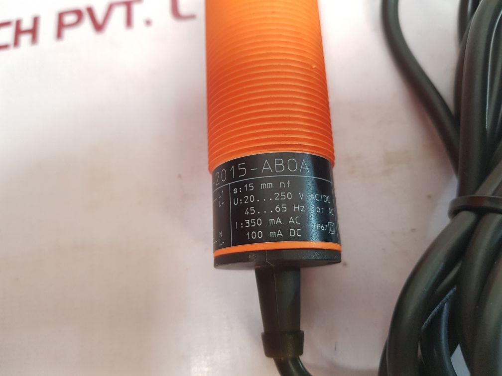 Ifm Ii0290 Ii-2015-aboa Proximity Sensor - Aeliya Marine Tech
