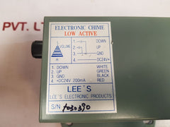 Lee's Electronic Chime +Dc24V 200Ma - Aeliya Marine Tech