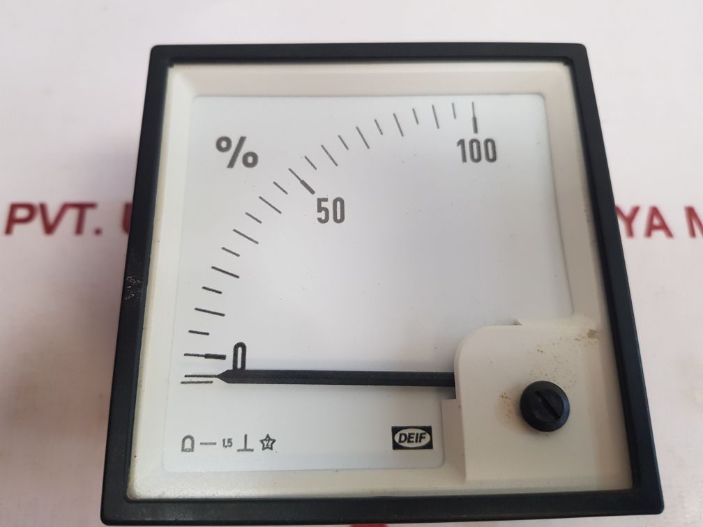 Deif Dq96-x Meter 0-100 % - Aeliya Marine Tech