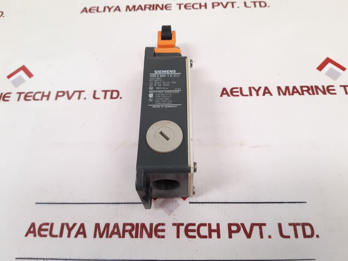 Siemens 3Se3 404-1 E-z Limit Switch - Aeliya Marine Tech
