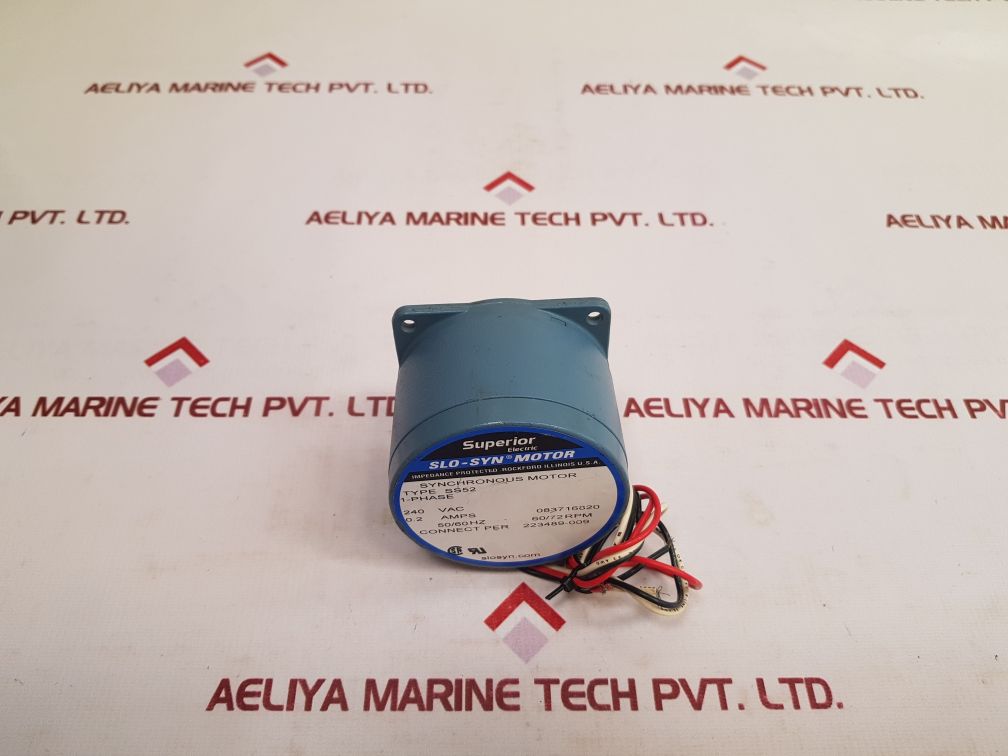 Superior Electric Ss52 Synchronous Motor - Aeliya Marine Tech