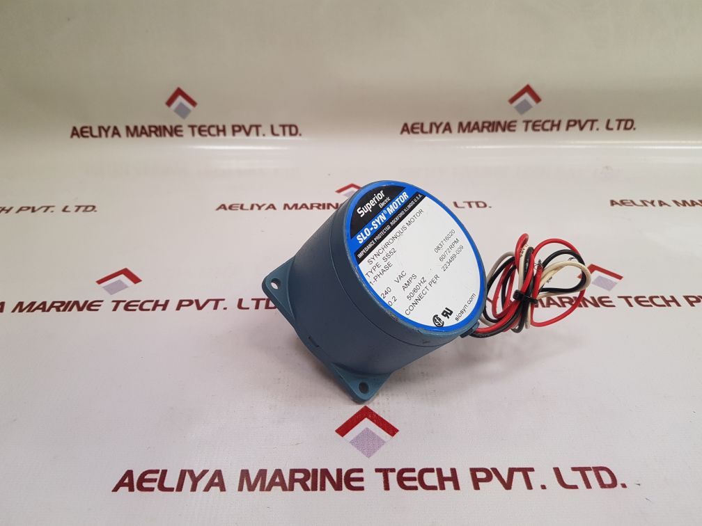 Superior Electric Ss52 Synchronous Motor - Aeliya Marine Tech