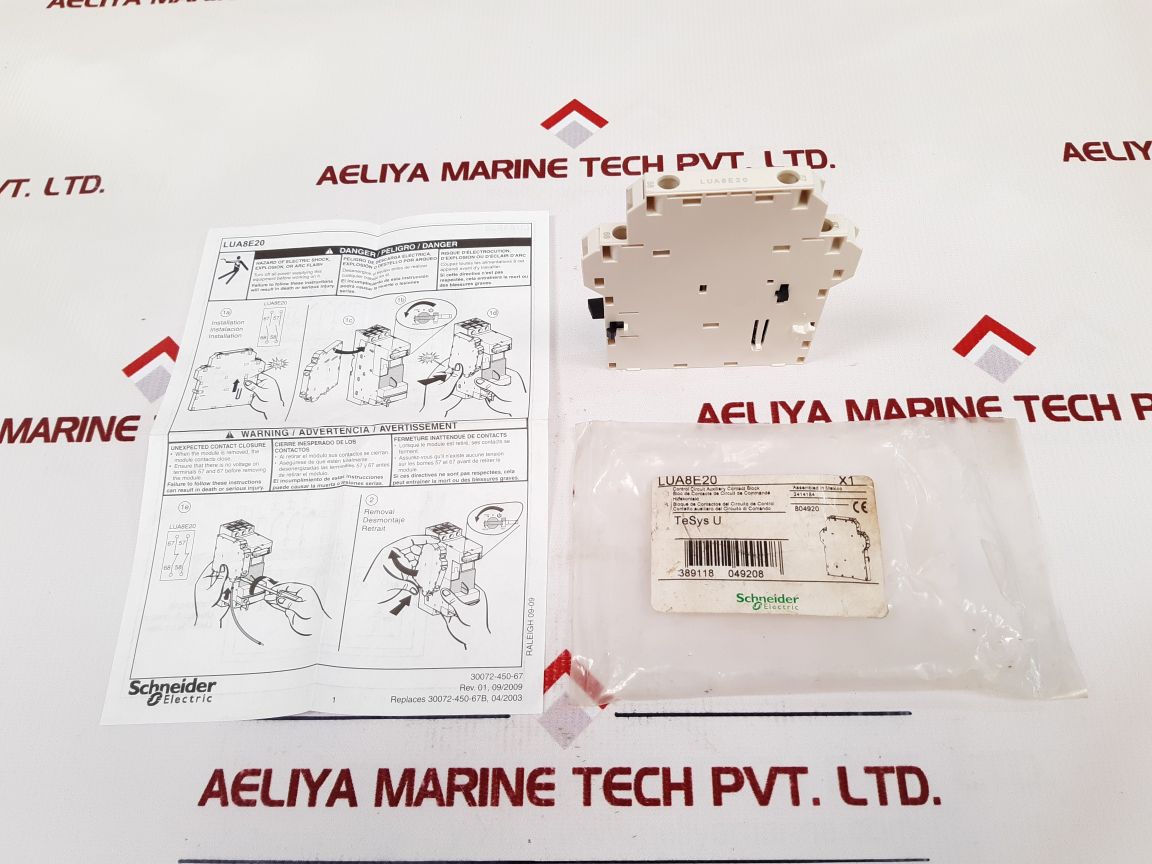 Schneider Electric Lua8E20 Auxiliary Contact Block