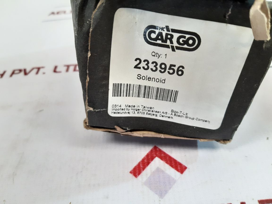 Hc-cargo 233956 Push Button Solenoid - Aeliya Marine Tech
