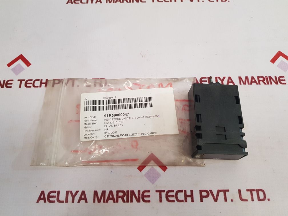 Elsag Bailey Dgp48-2Mi Digital Indicator