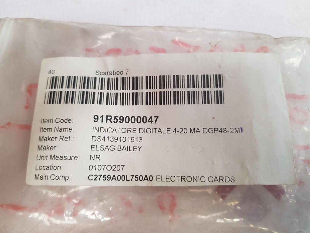 Elsag Bailey Dgp48-2Mi Digital Indicator - Aeliya Marine Tech