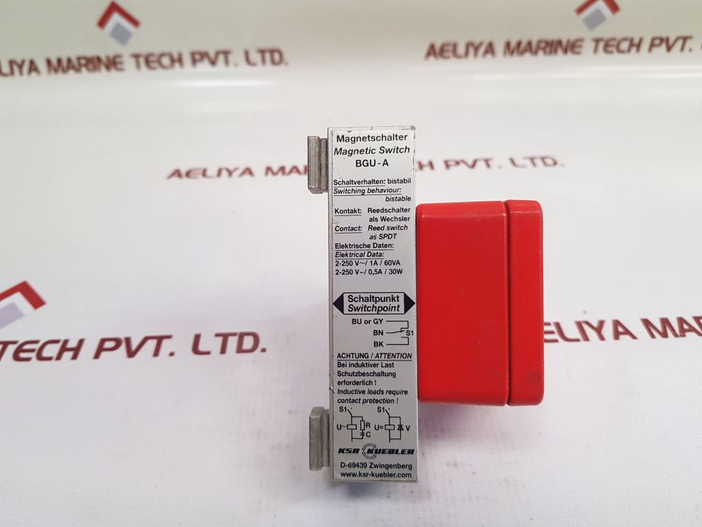 Ksr Kuebler Bgu-a Magnetic Switch 2-250 Vac 1A - Aeliya Marine Tech