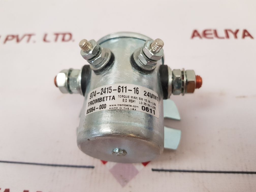 Trombetta 974-2415-611-16 Contactor 82054-000 - Aeliya Marine Tech