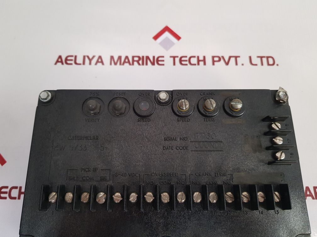 Caterpillar 4W 9733 Speed Control - Aeliya Marine Tech