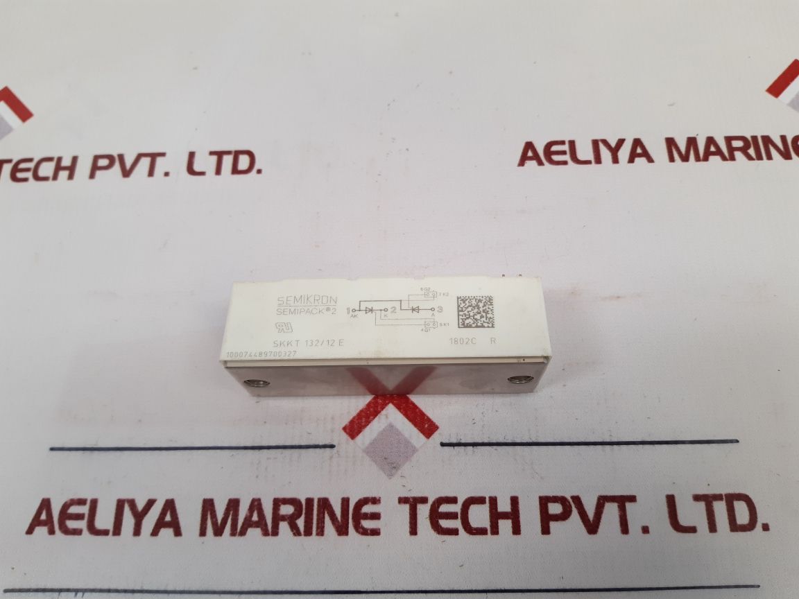 Semikron Skkt 132/12E Power Module - Aeliya Marine Tech