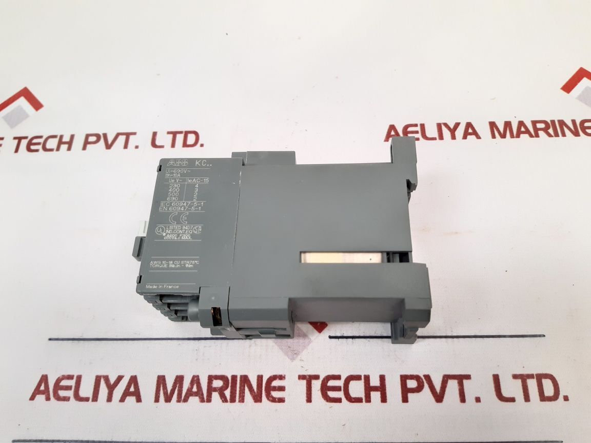 Abb Kc40E Contactor Relay - Aeliya Marine Tech