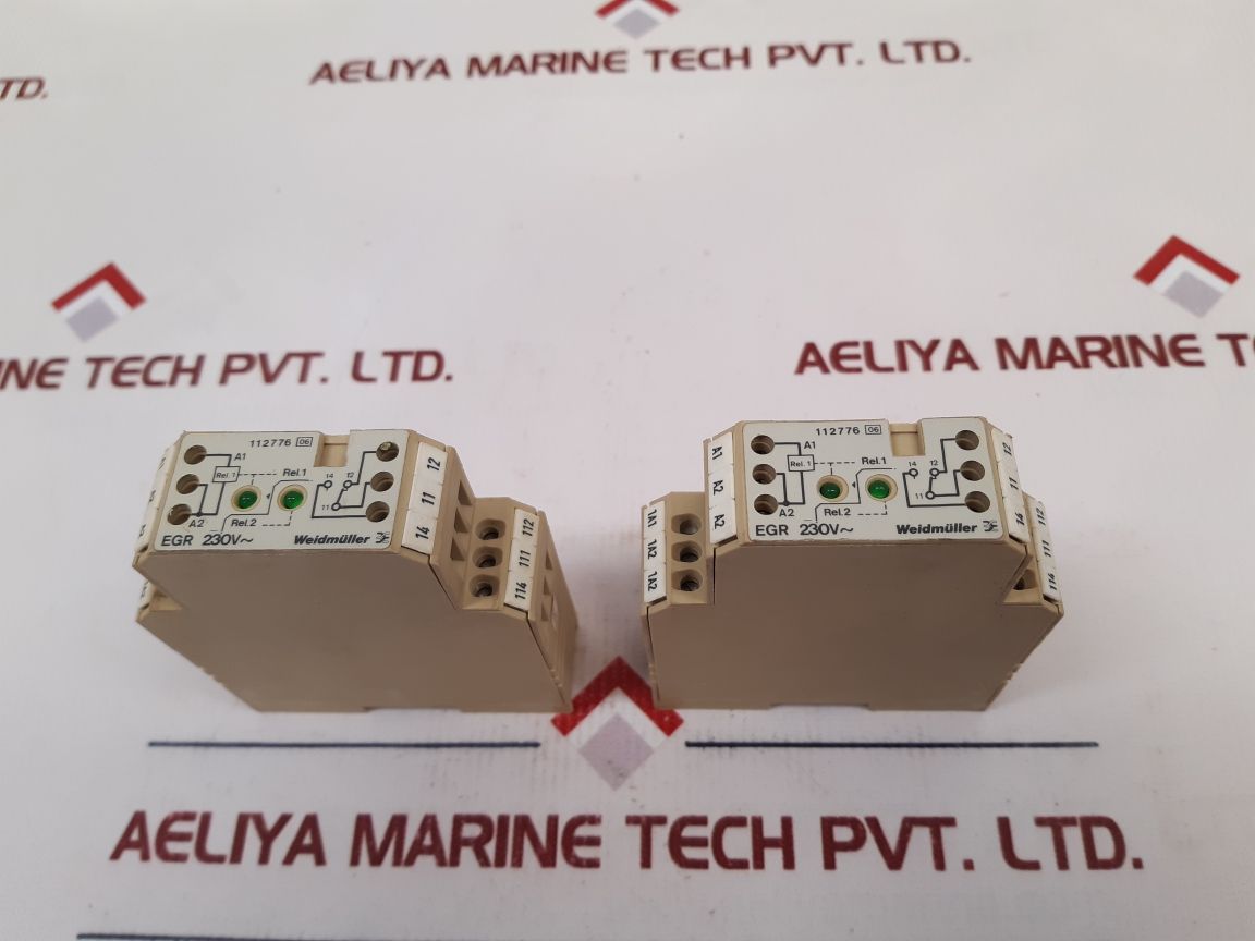 Weidmuller Egr 230V~ Relay New – Aeliya Marine Tech
