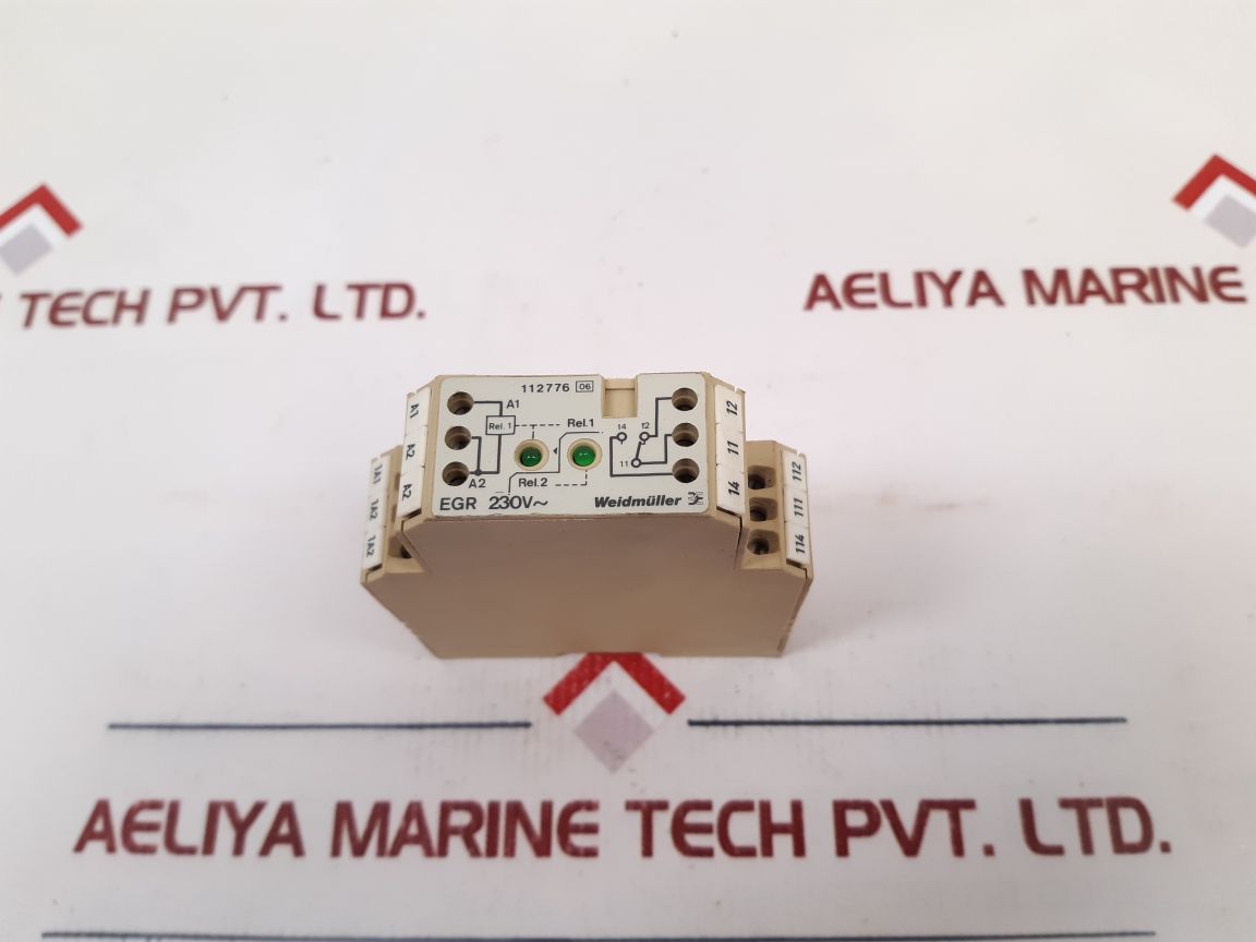 Weidmuller Egr 230V~ Relay New - Aeliya Marine Tech