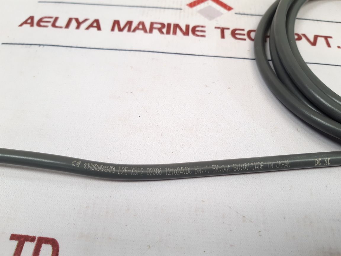 Omron E2E-x5F2 Proximity Switch With 2M Cable - Aeliya Marine Tech