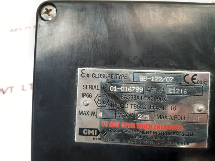 Gas Measurement Instruments Gb-122/07 Switch Box - Aeliya Marine Tech