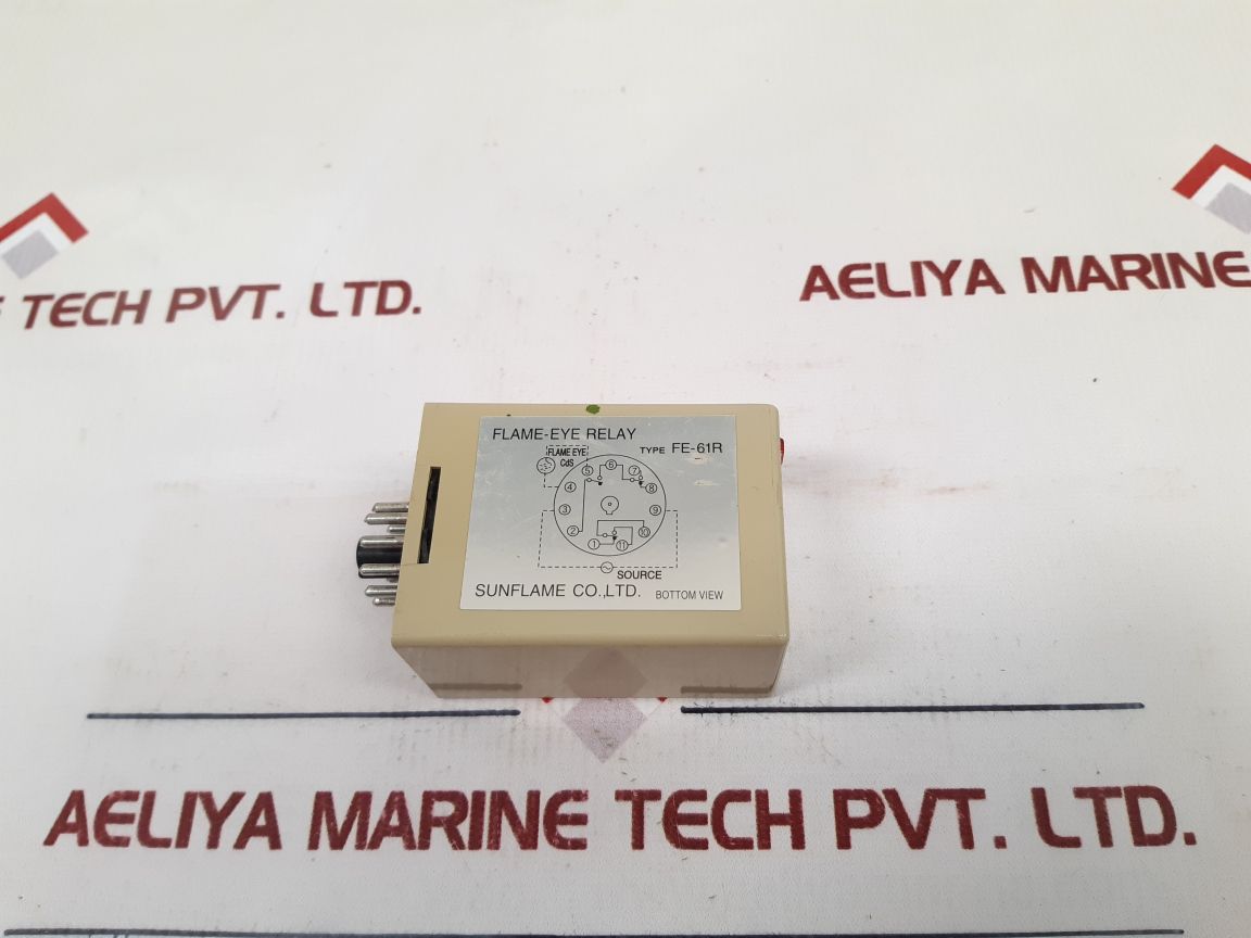 Sunflame Fe-61R Flame-eye Relay 84A172 Used One