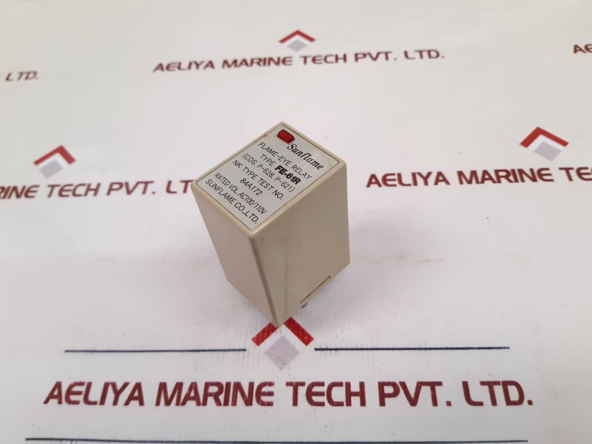 Sunflame Fe-61R Flame-eye Relay 84A172 100/110Vac - Aeliya Marine Tech