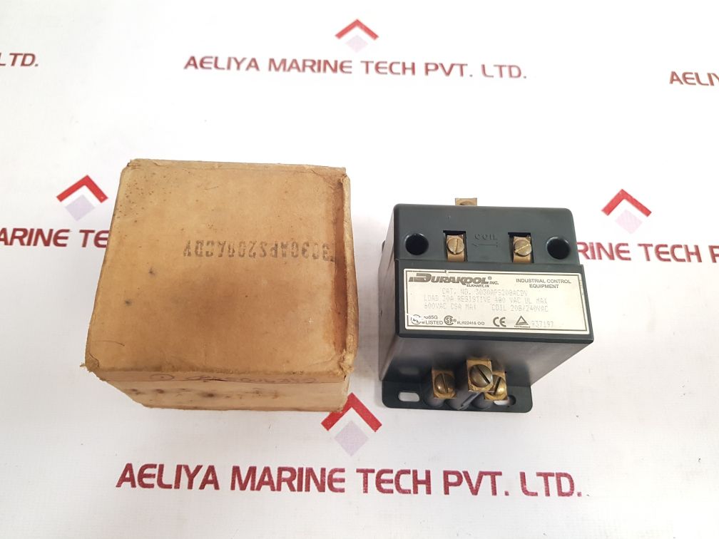Durakool 3030Aps20Bacdv Industrial Control Equipment Relay