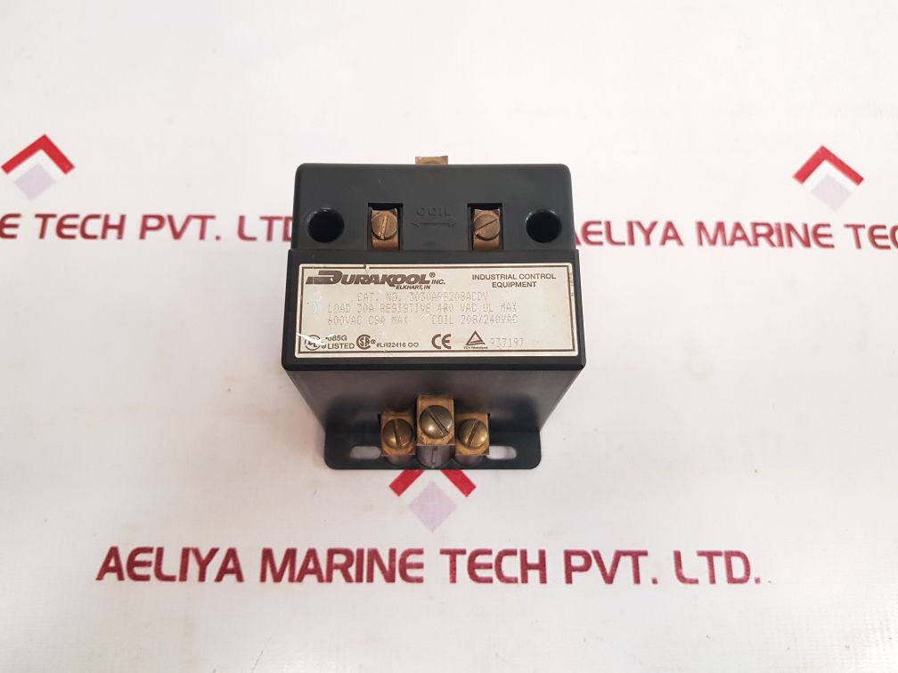 Durakool 3030Aps20Bacdv Industrial Control Equipment Relay - Aeliya Marine Tech