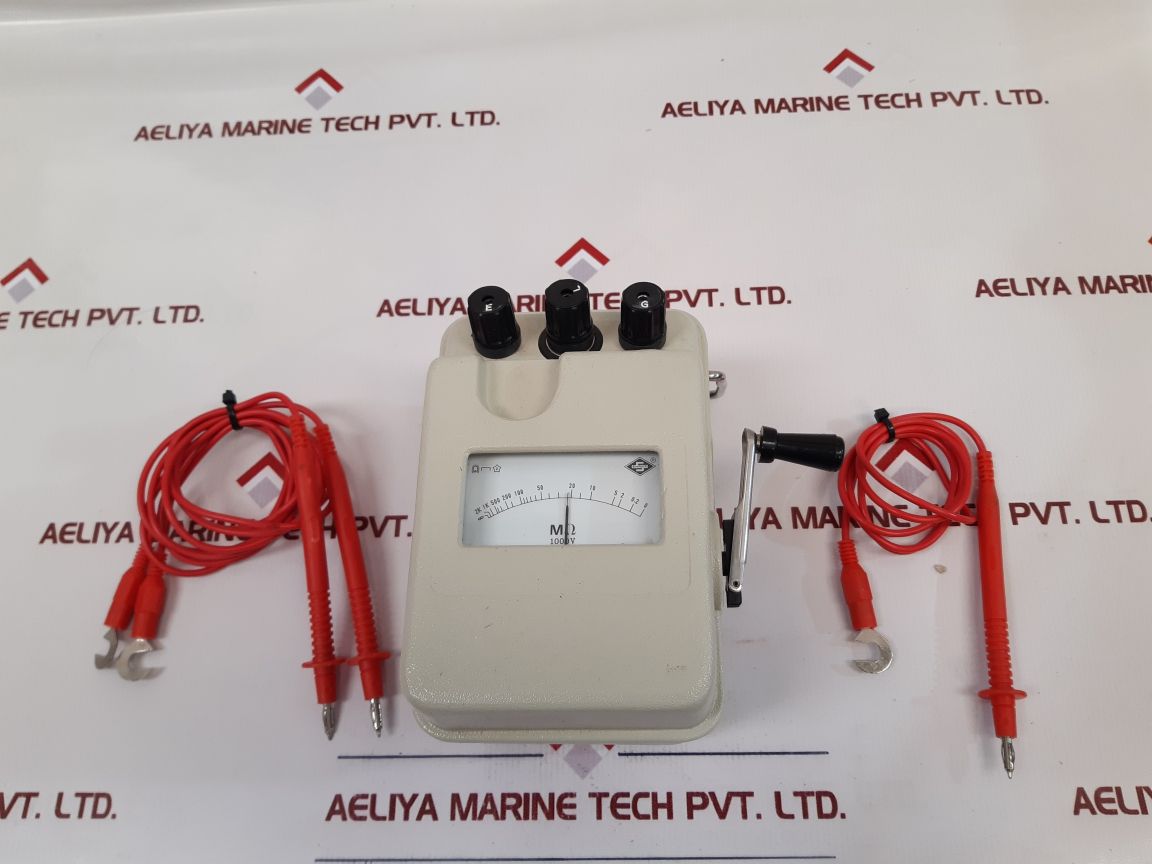 Shanti Iti-100200 Insulation Tester - Aeliya Marine Tech
