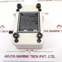Shanti Iti-100200 Insulation Tester - Aeliya Marine Tech