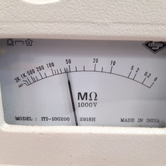 Shanti Iti-100200 Insulation Tester - Aeliya Marine Tech