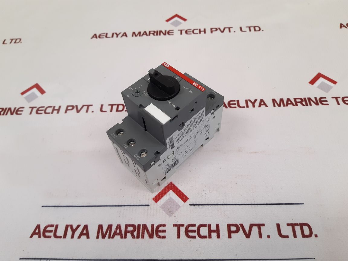 Abb Ms 116 Circuit Breaker 1Sam250000R1006 Manual Motor Starter 15-23A - Aeliya Marine Tech