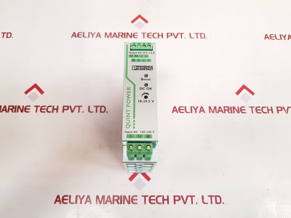 Phoenix Contact Quint-ps/1Ac/24Dc/3.5 Quint Power Supply Rev: 05 - Aeliya Marine Tech