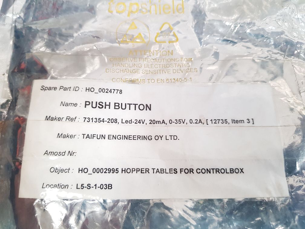 TH Contact 2464/1061 Piezo-Taste Switch - Aeliya Marine Tech