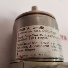 Posital Ocd-caa1B-1416-c10V-h3P-330 Rotary Encoder - Aeliya Marine Tech