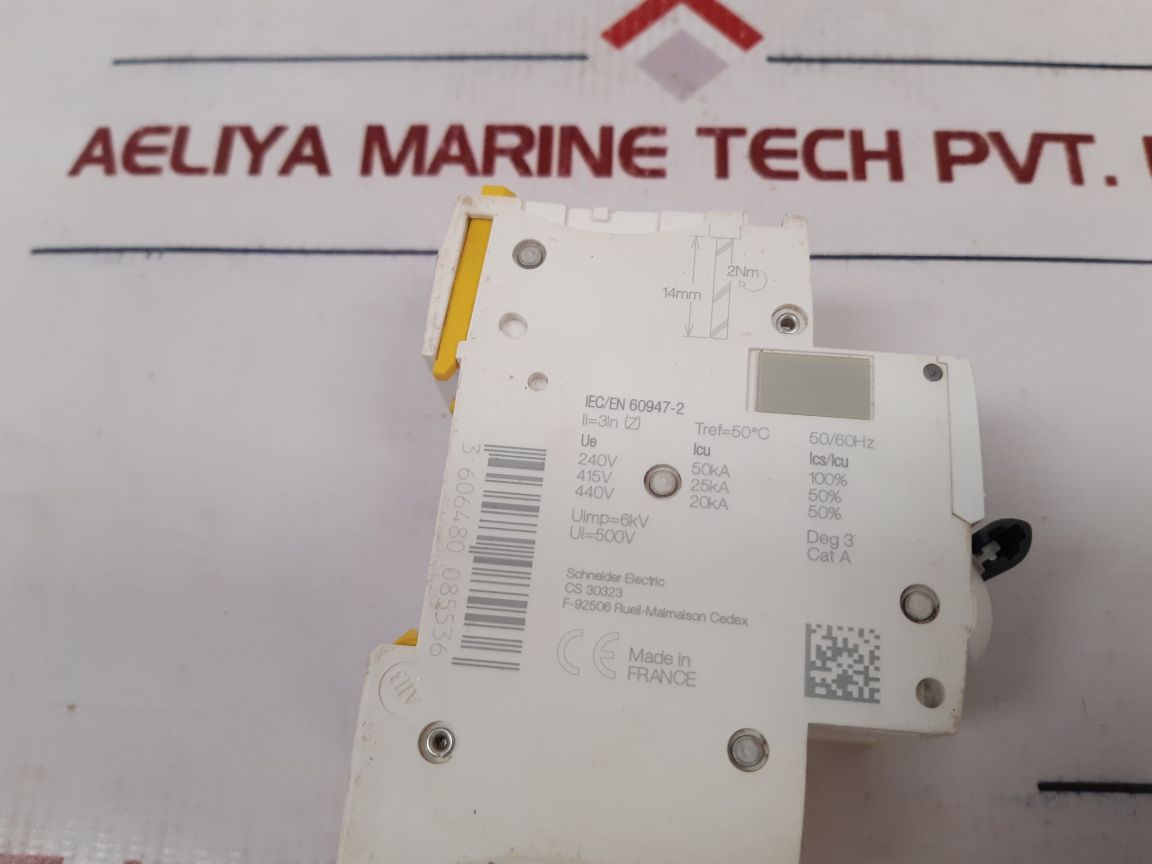 Schneider Electric Ic60L Z 16A Circuit Breaker - Aeliya Marine Tech
