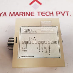 C-mac Rc30/Rv 30 Ac/Dc Current Relay - Aeliya Marine Tech