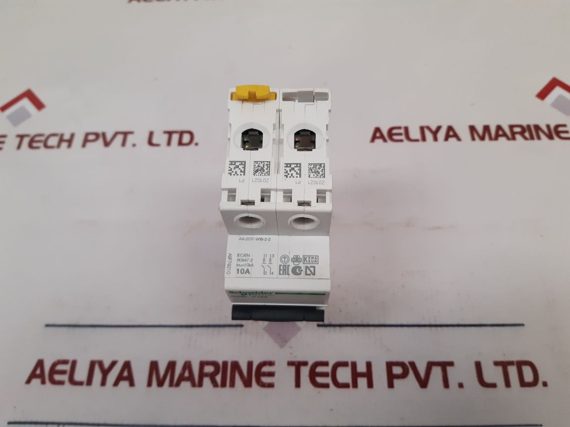 Schneider Electric Ic60N C10A Circuit Breaker - Aeliya Marine Tech