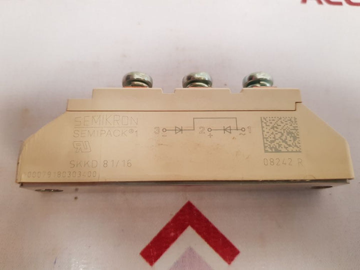 Semikron Semipack 1 Skkd 81/16 Diode Module - Aeliya Marine Tech