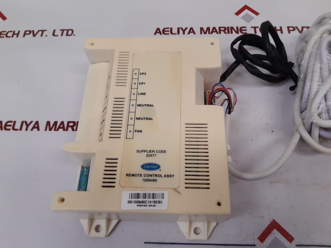 Carrier 1006480 Ductable Ac Remote Controller Double Circuit With Led Display - Aeliya Marine Tech
