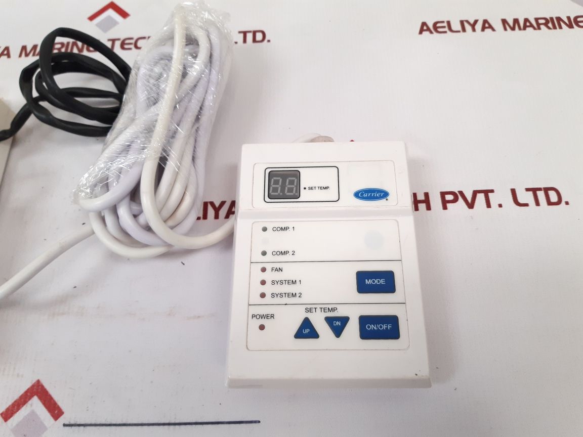 Carrier 1006480 Ductable Ac Remote Controller Double Circuit With Led Display - Aeliya Marine Tech